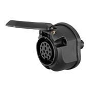 Hella Base Rimorchio Spina Femmina 13 Pin Pali di Plastica Ananas Caravan Cart