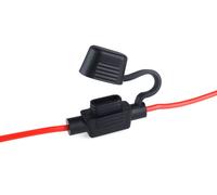 HELLA Portafusibili - per fusibile in vetro - 6x32mm - Tensione fino a: 32V - con cavo - 8JD 003 285-021