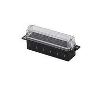 HELLA 8JD 005 993-051 Scatola fusibili - 6a... poli - Spina: Spina piatta - Spina: 24 x axial (6,3x0,8)