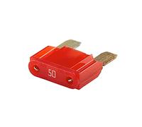 HELLA 8JS 728 595-161 Fusibile - Fusibile a spina piatta maxi - 50A - rosso - Quantità: 10