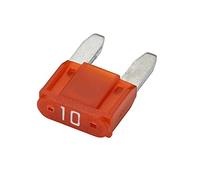HELLA 8JS 728 596-212 Fusibile - Fusibile a spina piatta mini - con LED - 10A - 12V - rosso - Quantità: 10