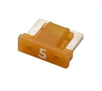 HELLA 8JS 728 596-292 Fusibile - Fusibile a spina piatta mini - 5A - Quantità: 5