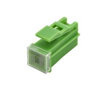 HELLA Fusibile - Sicurezza blocco PAL serie 1 - 30A - verde - Spina: Femmina - Quantità: 1 - 8JS 740 026-611