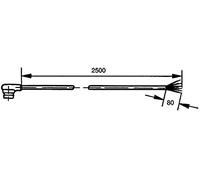 HELLA 8KA 562 671-002 Condotto raccordo, Specchio esterno