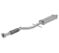 HELLA 8LB 366 020-851 Silenziatore anteriore - Easy2Fit® Kit - anteriore - monopezzo - Kit con parti annesse - per es. HYUNDAI MATRIX