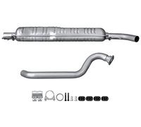 HELLA 8LC 366 024-671 Marmitta centrale