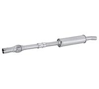 HELLA 8LC 366 026-141 Silenziatore centrale, Easy2Fit® Kit, centro, in due pezzi, Kit con parti annesse
