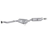 HELLA 8LD 366 026-551 Silenziatore posteriore - Easy2Fit® Kit - posteriore - in due pezzi - Kit con parti annesse
