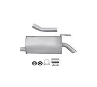 Hella 8LD 366 029-061 Silenziatore - Easy2Fit Kit - Posteriore - 2 pezzi - Set con accessori