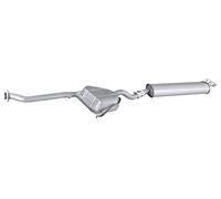 HELLA 8LD 366 031-611 Silenziatore posteriore - Easy2Fit® Kit - posteriore - in due pezzi - Kit con parti annesse