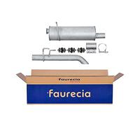 HELLA 8LD 366 034-111 Silenziatore posteriore, Easy2Fit® Kit, posteriore, in due pezzi, Kit con parti annesse