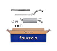 HELLA 8LD 366 034-771 Silenziatore posteriore, Easy2Fit® Kit, posteriore, a tre pezzi/in tre parti, Kit con parti annesse