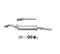 HELLA 8LD 366 036-171 Silenziatore posteriore - Easy2Fit® Kit - posteriore - in due pezzi - Kit con parti annesse