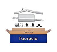 HELLA 8LD 366 036-591 Silenziatore posteriore, Easy2Fit® Kit, posteriore, in due pezzi, Kit con parti annesse