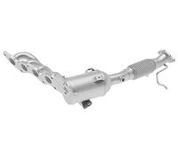 HELLA 8LF 366 055-151 Catalizzatore a gomito - Easy2Fit® Kit - Euro 4 - monopezzo - Kit con parti annesse - per es. FORD FOCUS II