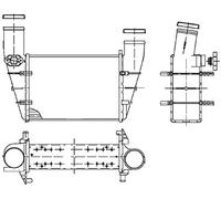 Hella 8ML 376 727-581 Intercooler