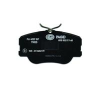 Hella 8MP 376 800-531 Pompa Acqua, con Puleggia