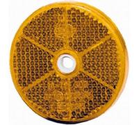 HELLA 8RA 002 014-251 Catarifrangente - Colore diffusore luce: giallo - avvitato