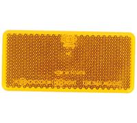 HELLA 8RA 003 326-041 Catarifrangente - Colore diffusore luce: giallo - incollato