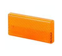 HELLA 8RA 004 412-001 Catarifrangente - Colore diffusore luce: giallo - incollato