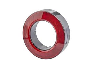 HELLA 8RA 009 362-001 Catarifrangente, colore diffusore luce rosso, Forma anulare, avvitato, per fissaggio orizzontale, anteriore Sx/anteriore Dx/posteriore Sx/posteriore Dx, Quantità 1