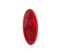 HELLA 8RA 343 160-002 Catarifrangente - Colore diffusore luce: rosso - ovale - Quantità: 20