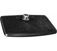 HELLA 8SB 002 995-011 Specchio retrovisore esterno, avvitato, Alloggiamento in plastica, nero, Largh. 158mm, Alt. 241mm, bilaterale