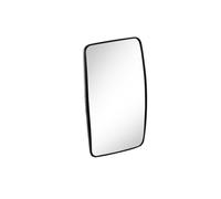 HELLA 8SB 002 995-151 Specchio rampa, Alloggiamento in plastica, nero, Largh. 241mm, Alt. 158mm, Dx