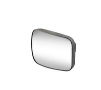 HELLA 8SB 015 039-081 Specchio con grandangolo, avvitabile, nero, Largh. 219mm, Alt. 164mm, bilaterale