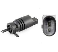 HELLA 8TW 006 848-041 Pompa acqua lavaggio, Pulizia cristalli - 12V - elettrico - Monopompa