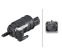 HELLA 8TW 006 848-141 Pompa acqua lavaggio, Pulizia cristalli, 12V, elettrico -