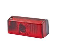 HELLA 9EL 132 215-011 Lente, luce permietrale - Colore diffusore luce: rosso - Attacco laterale
