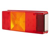 HELLA 9EL 147 096-001 Lente, Luce posteriore, colore diffusore luce rosso, Sx/Dx