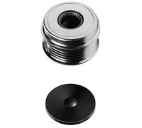 HELLA 9XU 358 038-121 Dispositivo ruota libera elevatornatore, Dimensioni filettatura M16x1,5, N° di scanalature 6, con calotta/coperchio