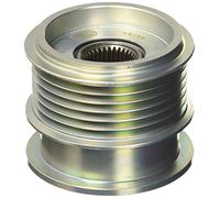 HELLA 9XU 358 038-921 Dispositivo ruota libera elevatornatore, Dimensioni filettatura M16x1,5, N° di scanalature 6, con calotta/coperchio
