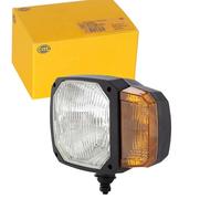 HELLA Alogeno Faro principale - C310 - 12V - giallo - Spina: Spina DEUTSCH