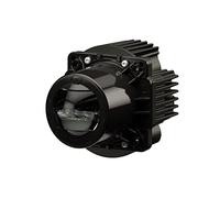 HELLA asimmetrico/DE/LED Gruppo ottico, Faro principale | 90mm Essential L4565 - 24V / 12V - rotondo - Numero di riferimento: 17.5 - cristallino - Spina: Spina DEUTSCH - Dx/Sx
