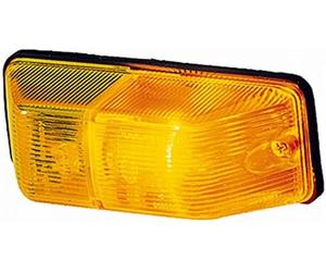 Hella Ausiliaria Indicatore Sinistro N/S Alogena P21W 12V 24V Giallo (