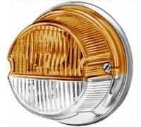 Hella Aux Indicatore Destra Sinistra Alogena R10W 24V 12V Giallo (