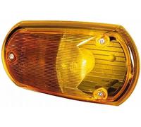 Hella Aux Indicatore Laterale Supporto Alogena 12V 24V Giallo (2BM 008 355-001)