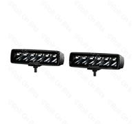 Hella Barra Faro Spot Mini Nera Magic 6,2" 2880Lm Look Stealth Off-Road