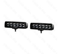 Hella Barra Faro Spot Mini Nera Magic 6,2" 2880Lm Look Stealth Off-Road