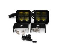 Hella BLACK MAGIC Set Di Fari Spot LED A Cubo 3.2" 12/24V 5700K Con Cablaggio
