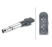 HELLA 5DA 230 036-331 Bobina di accensione - 4 poli - bobina di accensione - inserita