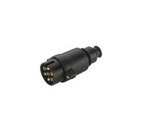 Hella Cappuccio/Spina - 12V - 7a... Poli - Spina: Contatto a Vite - Lunghezza: 95mm - Nero - DIN/ISO: 1724 N-Typ - Blister - Quantità: 1-8JA 001 930-001