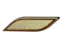 HELLA Catarifrangente - Shapeline Style - Colore diffusore luce: giallo | rettangolare - incollato/Montaggio, esterno - per fissaggio orizzontale - SAE - Sx/Attacco laterale - 8RA 013 347-031