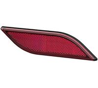 HELLA Catarifrangente - Shapeline Style - Colore diffusore luce: rosso | rettangolare - incollato/Montaggio, esterno - per fissaggio orizzontale - SAE - posteriore Dx/Dx - 8RA 013 347-061