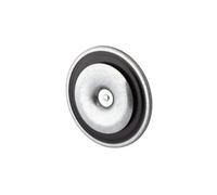 HELLA Clacson - HELLA HEAVY DUTY HORN B36 - 12V - 116dB(A) - Gamma frequenze: 400Hz - Tono alto - elettrico - ECE - Colore alloggiamento/sede: grigio/nero - 3BA 002 768-551