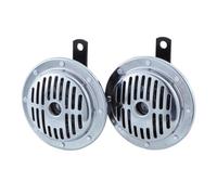 HELLA Clacson,PERFORMANCE HORN S130 SET,12V,118dB(A),Gamma frequenze,280/380Hz,Tono basso/Tono alto,elettrico,Colore alloggiamento/sede,cromo / nero,Quantità,2,3CB 004 811-091