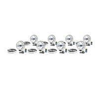 Hella Comet 500 Faretto Set Di 8 Lampade Da Guida Con Copertura Kit Di Montaggio